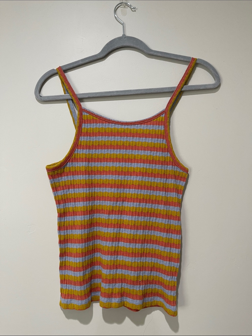 Madewell striped tank top